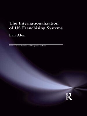 cover image of The Internationalization of US Franchising Systems